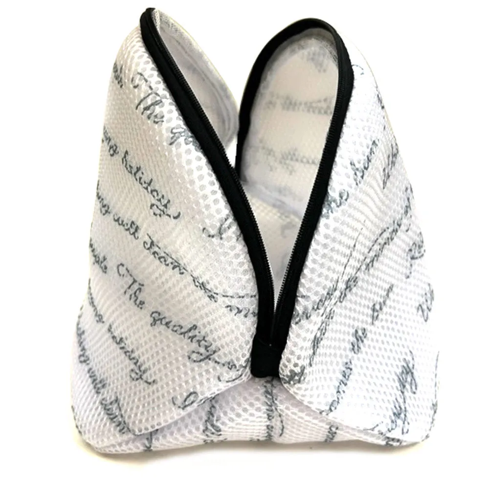2 Pc Large Mesh Laundry Delicates Wash Bag Bra Socks Intimates Undergarments