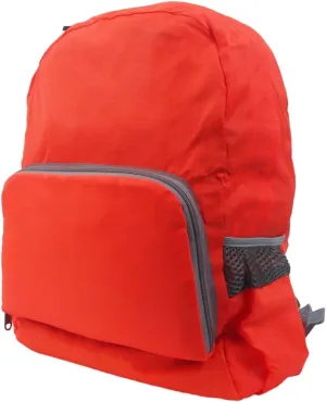 25L Backpack Packable Foldable Ultra Lightweight Water Resistant Durable Camping Outdoor Mountaineering Riding Travel Daypack (Orange)