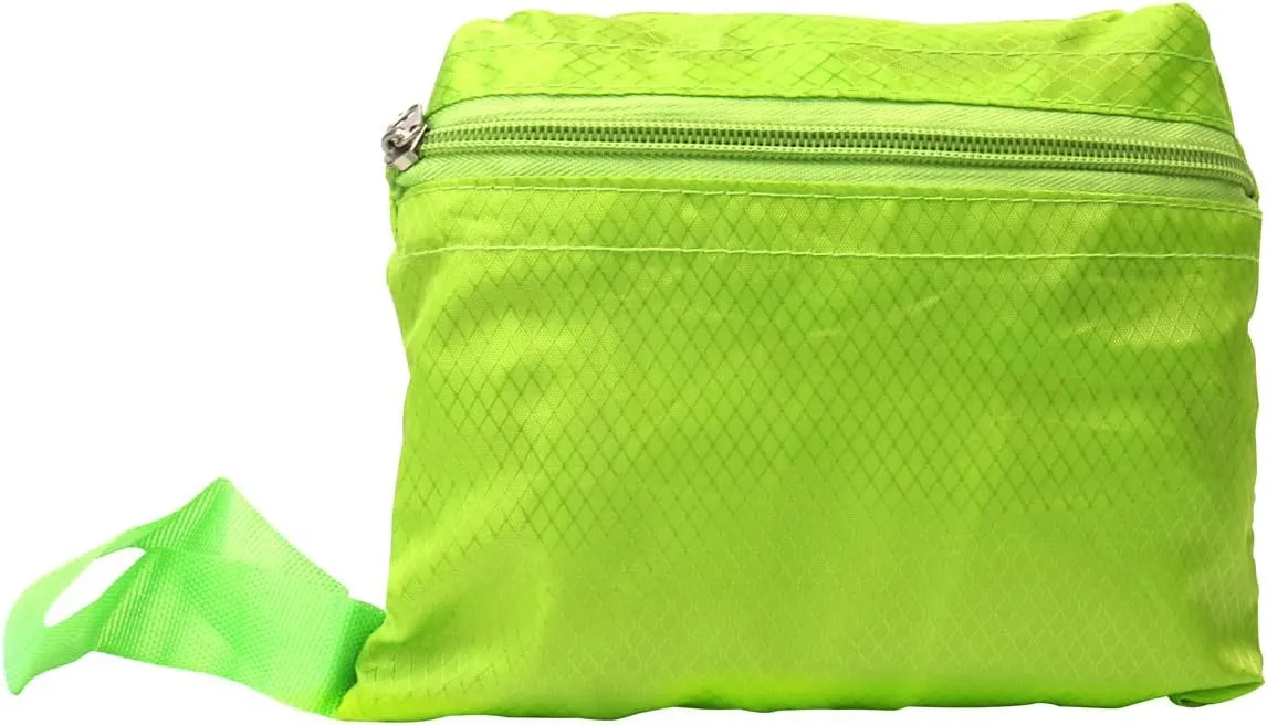 25L Backpack Packable Foldable Ultra Lightweight Water Resistant Durable Camping Travel Hiking Daypack for Men Women (Green)