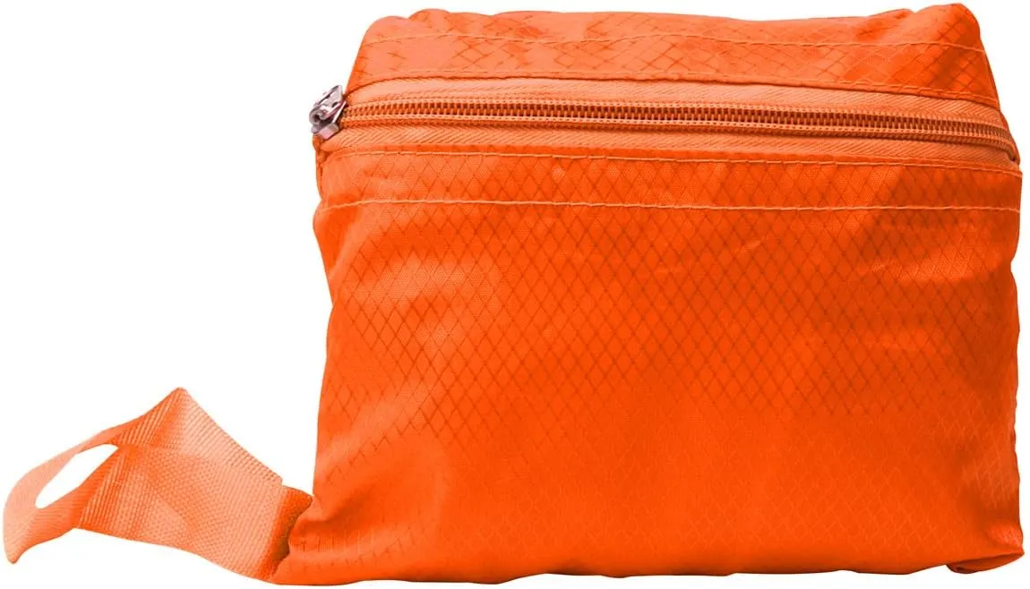 25L Backpack Packable Foldable Ultra Lightweight Water Resistant Durable Camping Travel Hiking Daypack for Men Women (Orange)