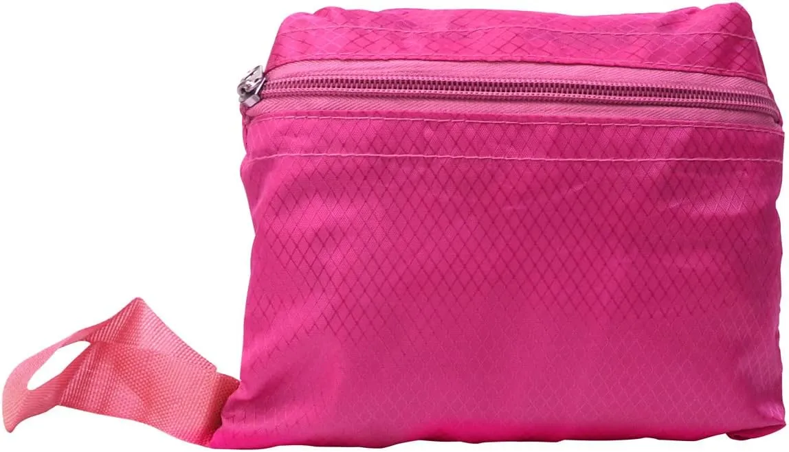 25L Backpack Packable Foldable Ultra Lightweight Water Resistant Durable Camping Travel Hiking Daypack for Men Women (Pink)
