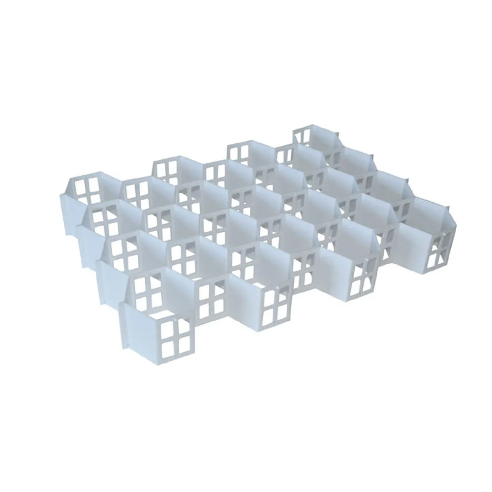 32 Section Foldable Undergarment Drawer Organizer Easy Sock Storage Holder New !