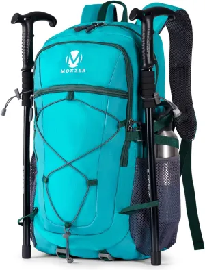 40L Hiking Backpack Lightweight Water Resistant Camping Outdoor Sport Trekking Travel Daypack for Men WomenLake Blue A