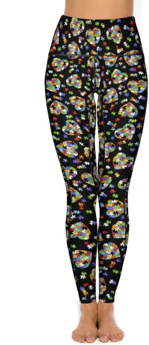 80s 90s Retro Yoga Pants for Women Tummy Control Workout Leggings with Pockets Stretchy High Waist Work Casual Pants