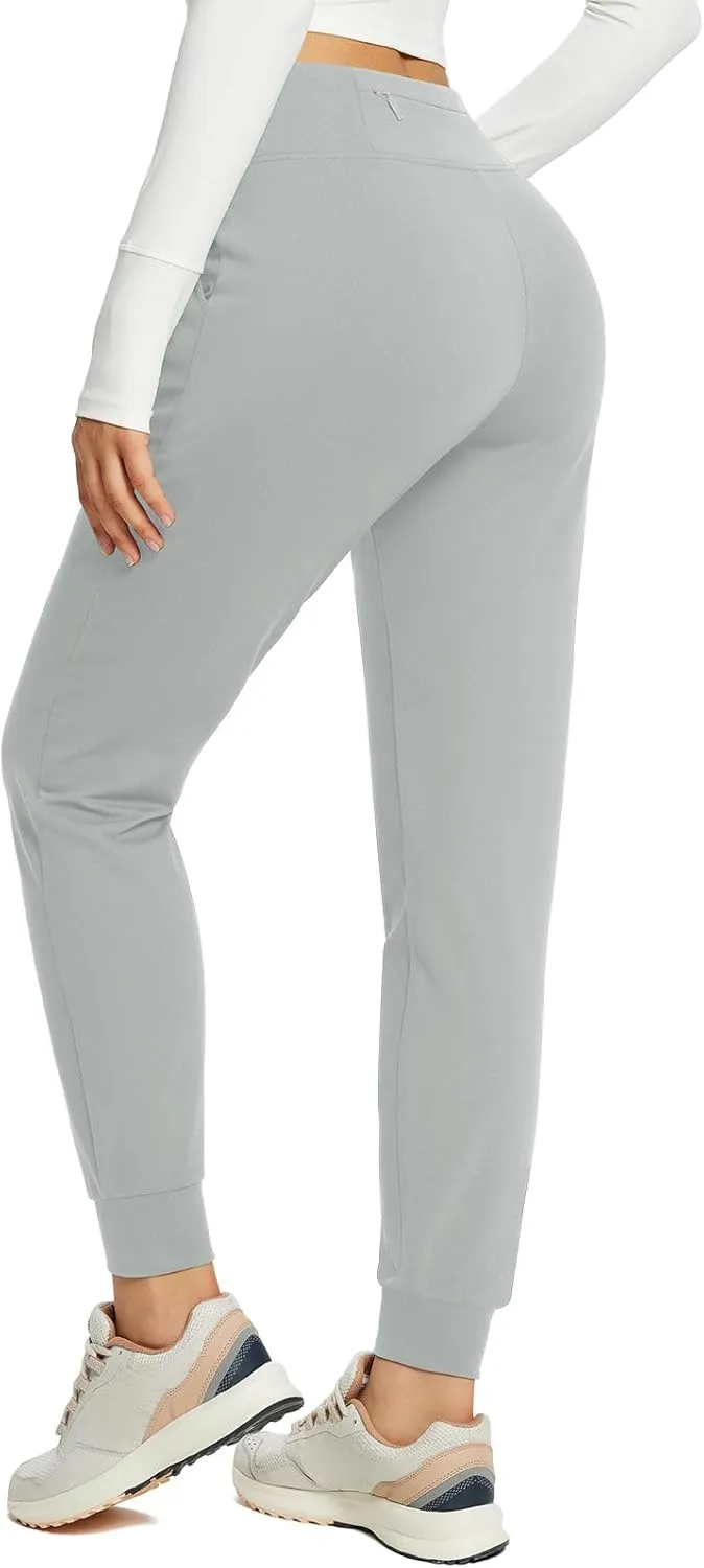 baleaf Women's Fleece Lined Joggers Water Resistant Thermal Hiking Pants Sweatpants Track Pants Winter Clothes Running Gear