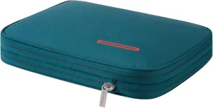 BeeNesting Waterproof Compression Packing Cubes 5/6/8 sets, Large Travel Packing organizers for Carry on Luggage, 2 Sides Expandable Storage Bags (Dark Green, 4L)