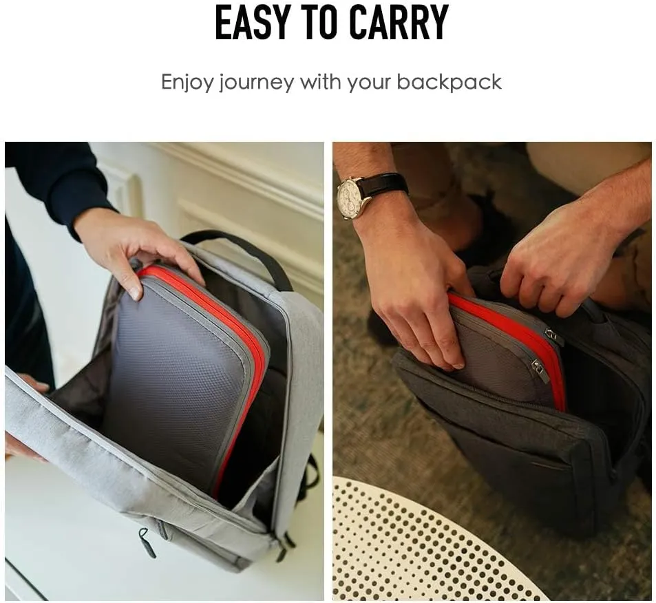 BeeNesting Waterproof Compression Packing Cubes 5/6/8 sets, Large Travel Packing organizers for Carry on Luggage, 2 Sides Expandable Storage Bags
