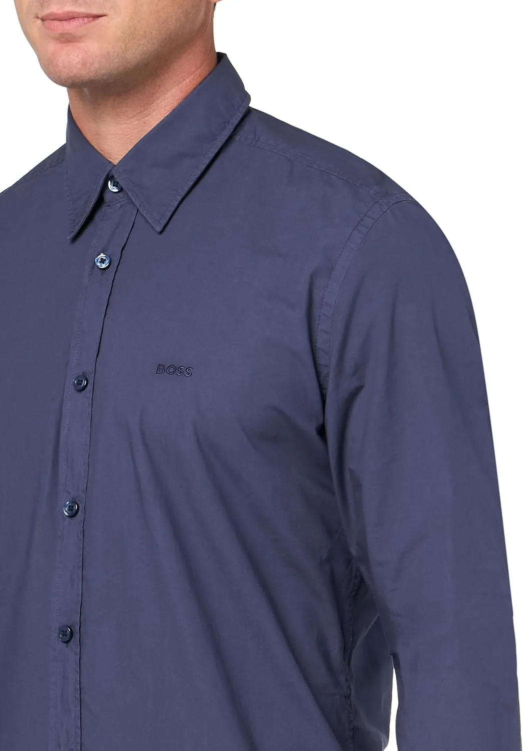 BOSS Men's Soft Flannel Button Down Shirt
