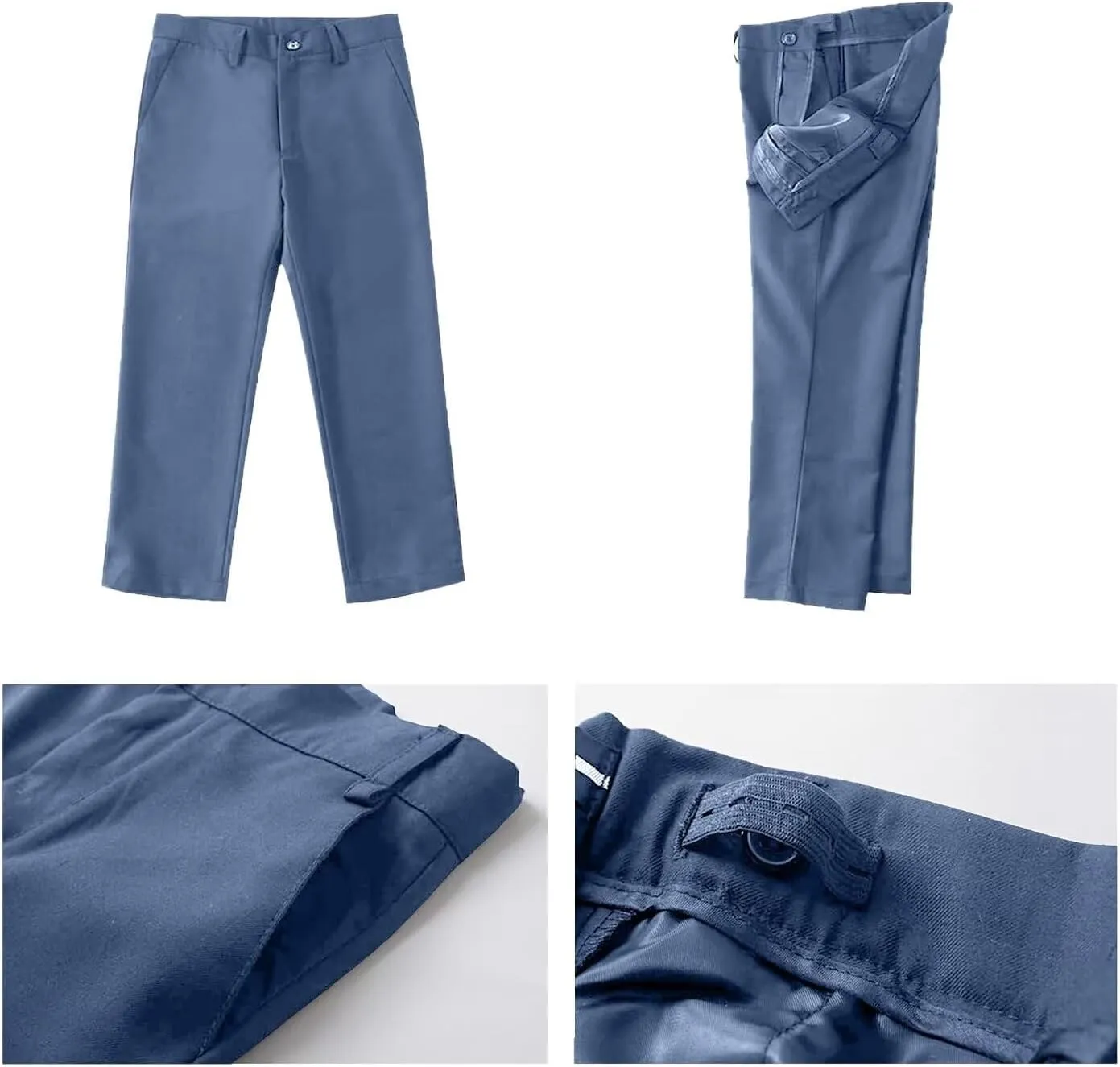 Boys Suits Kids Formal Dress Suit Vest and Pant Set for Wedding
