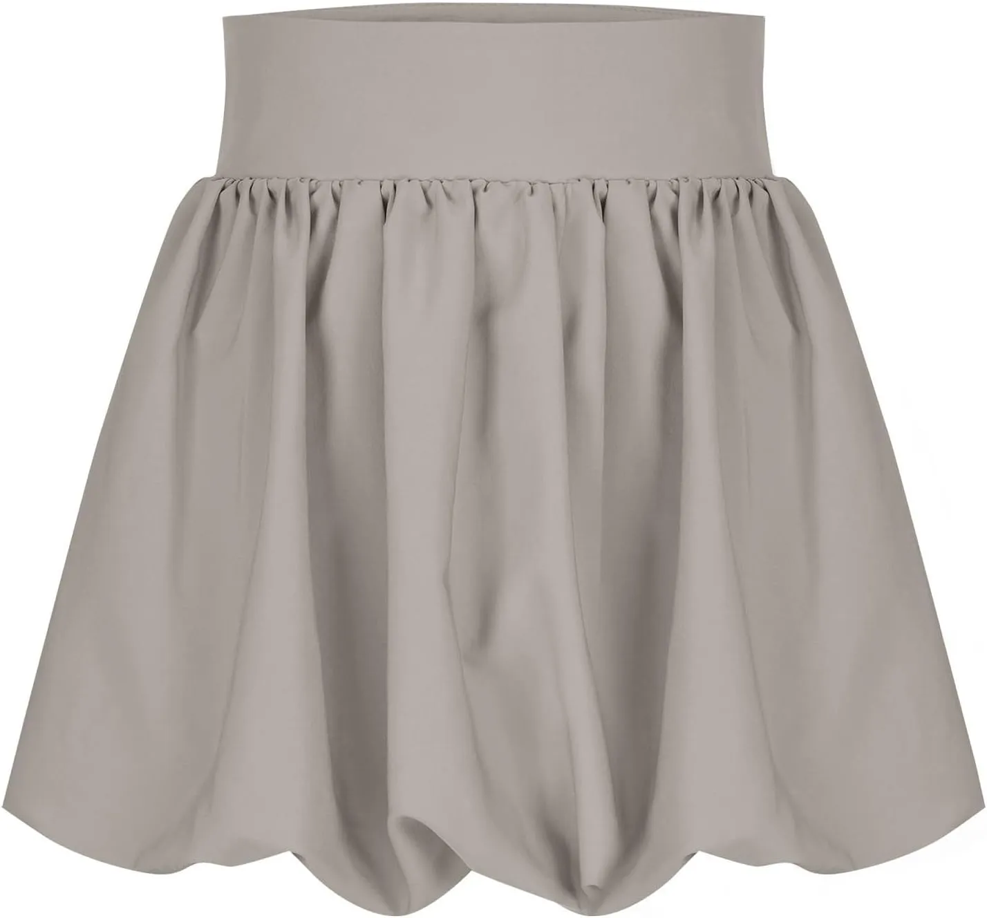 Bubble Mini Skirt Women Puffy Pleat Flare Skater Y2K Club Party Outfits