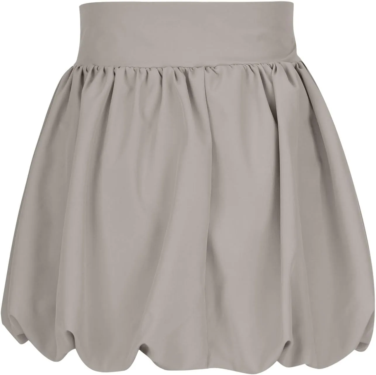 Bubble Mini Skirt Women Puffy Pleat Flare Skater Y2K Club Party Outfits