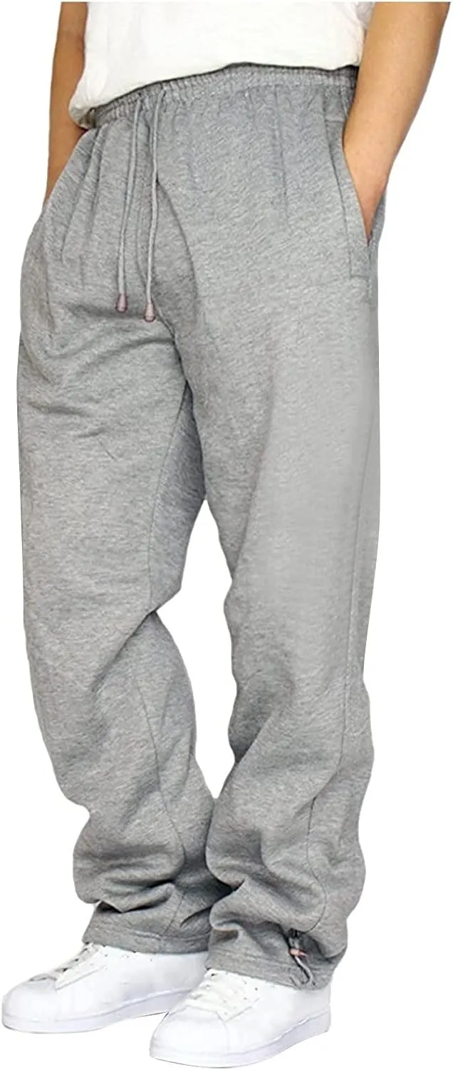Cargo Pants for Men, Casual Baggy Work Hiking Pants, Relax Fit Outdoor Big and Tall Workout Joggers with Pockets