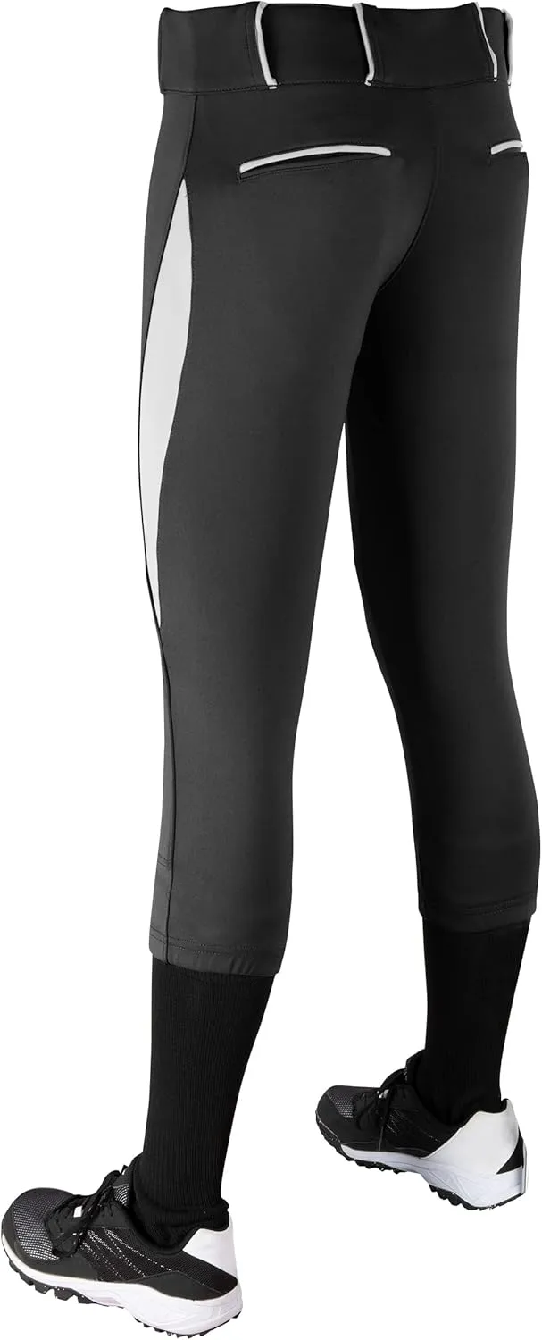 CHAMPRO Women's Surge Traditional Low-Rise Softball Pants