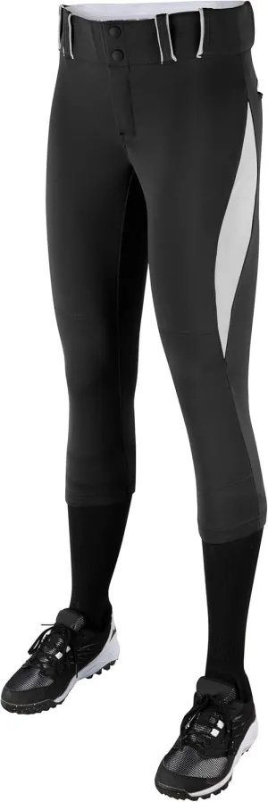 CHAMPRO Women's Surge Traditional Low-Rise Softball Pants