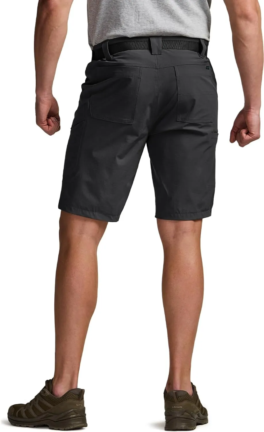 CQR Men's Quick Dry Stretch Hiking Cargo Shorts, Lightweight Water Resistant Tactical Casual, Golf & Outdoor with Pockets
