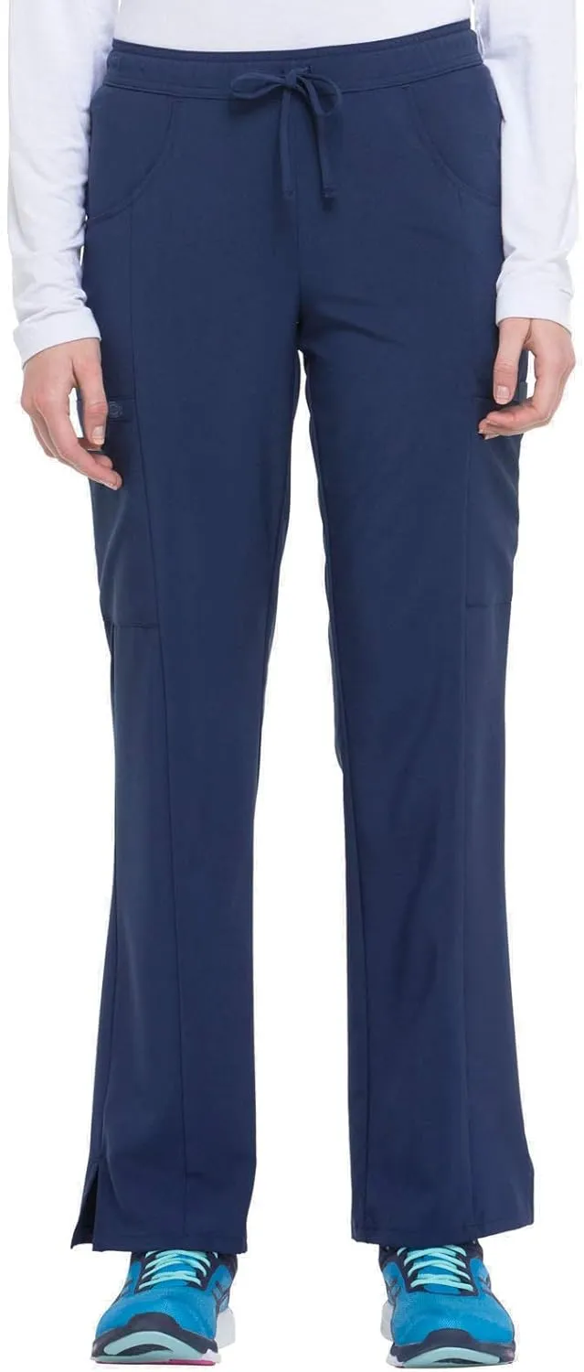 Dickies EDS Essentials Scrubs for Women, Drawstring Cargo Scrub Pants with Four-Way Stretch and Moisture Wicking DK010