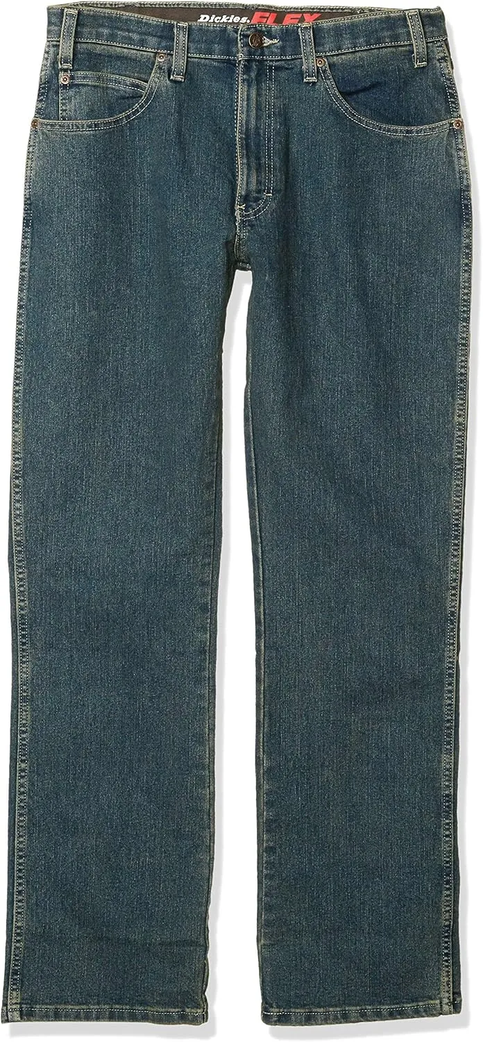 Dickies Men's Active Waist 5-Pocket Flex Performance Pants