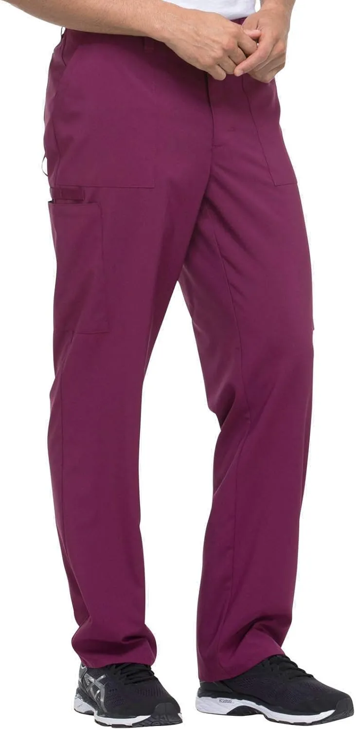 Dickies Scrub Pant for Men Natural Rise Drawstring Bottoms with 6 Pockets and Back Elastic Waistband - DK015