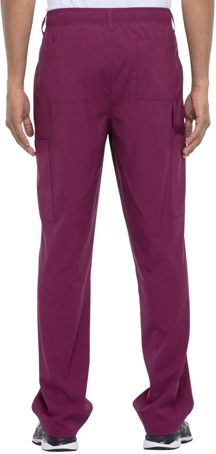 Dickies Scrub Pant for Men Natural Rise Drawstring Bottoms with 6 Pockets and Back Elastic Waistband - DK015
