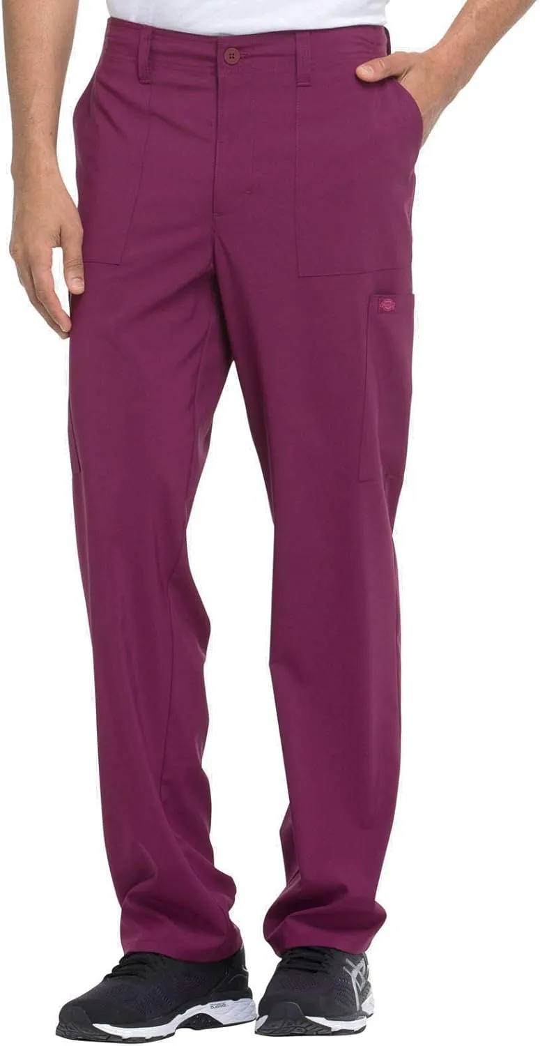 Dickies Scrub Pant for Men Natural Rise Drawstring Bottoms with 6 Pockets and Back Elastic Waistband - DK015