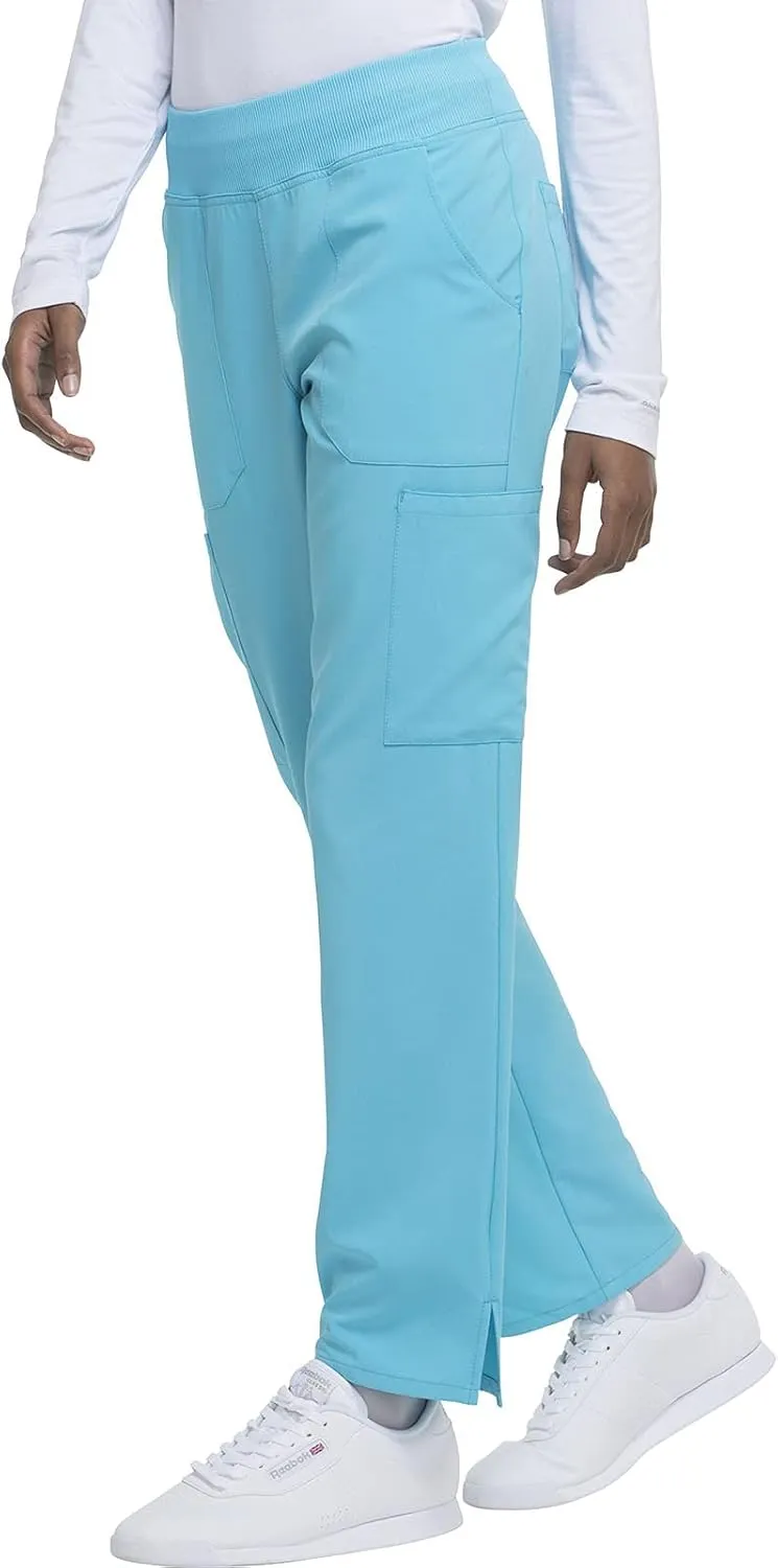 EDS Essentials Scrubs for Women, Yoga-Inspired Pull-On Pant with Four-Way Stretch and Moisture Wicking DK005