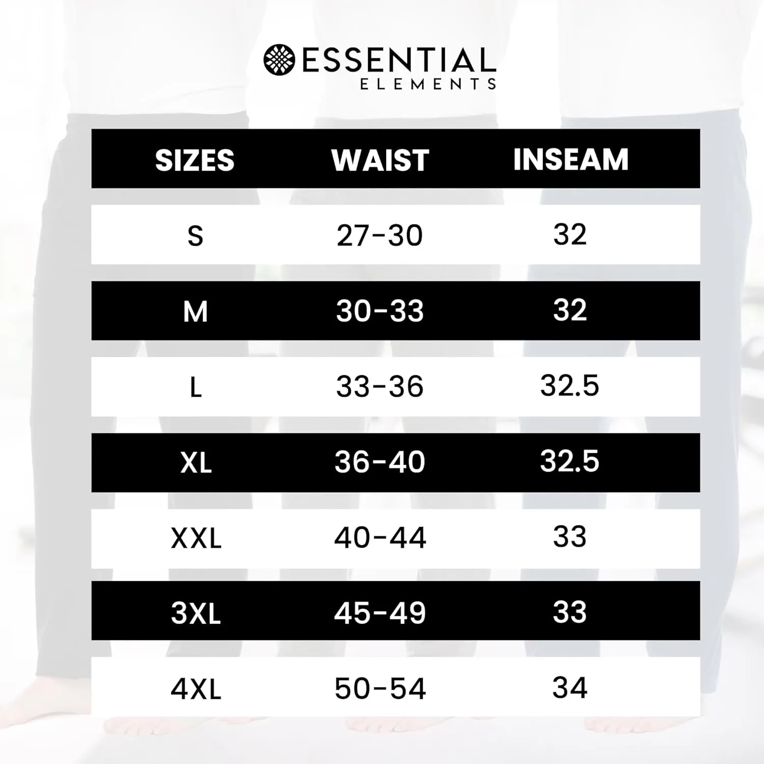 Essential Elements Men's 100% Cotton Jersey Active Lounge Sleep Pajama Pants for Men - 3 Pack