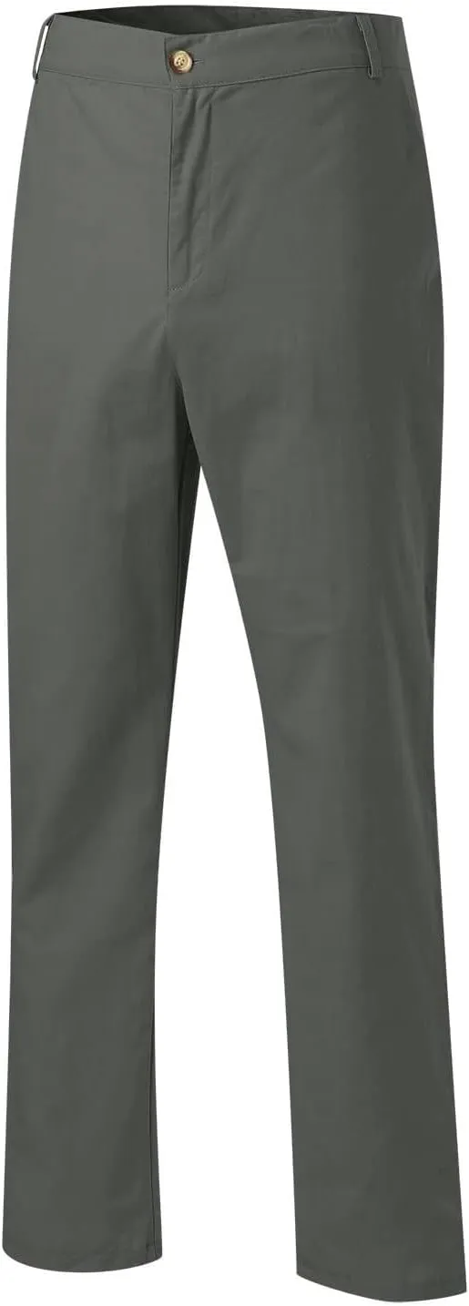 evzosrz Men's Casual Linen Pants Solid Loose Fit Fall Spring Trousers Lightweight Beach Yoga Pajamas Bottoms with Pockets