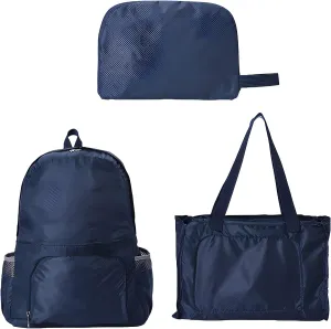 Foldable Backpack for Travel 20L Packable Daypack Lightweight Water Resistant for Outdoor Sports Travel Hiking Camping Blue