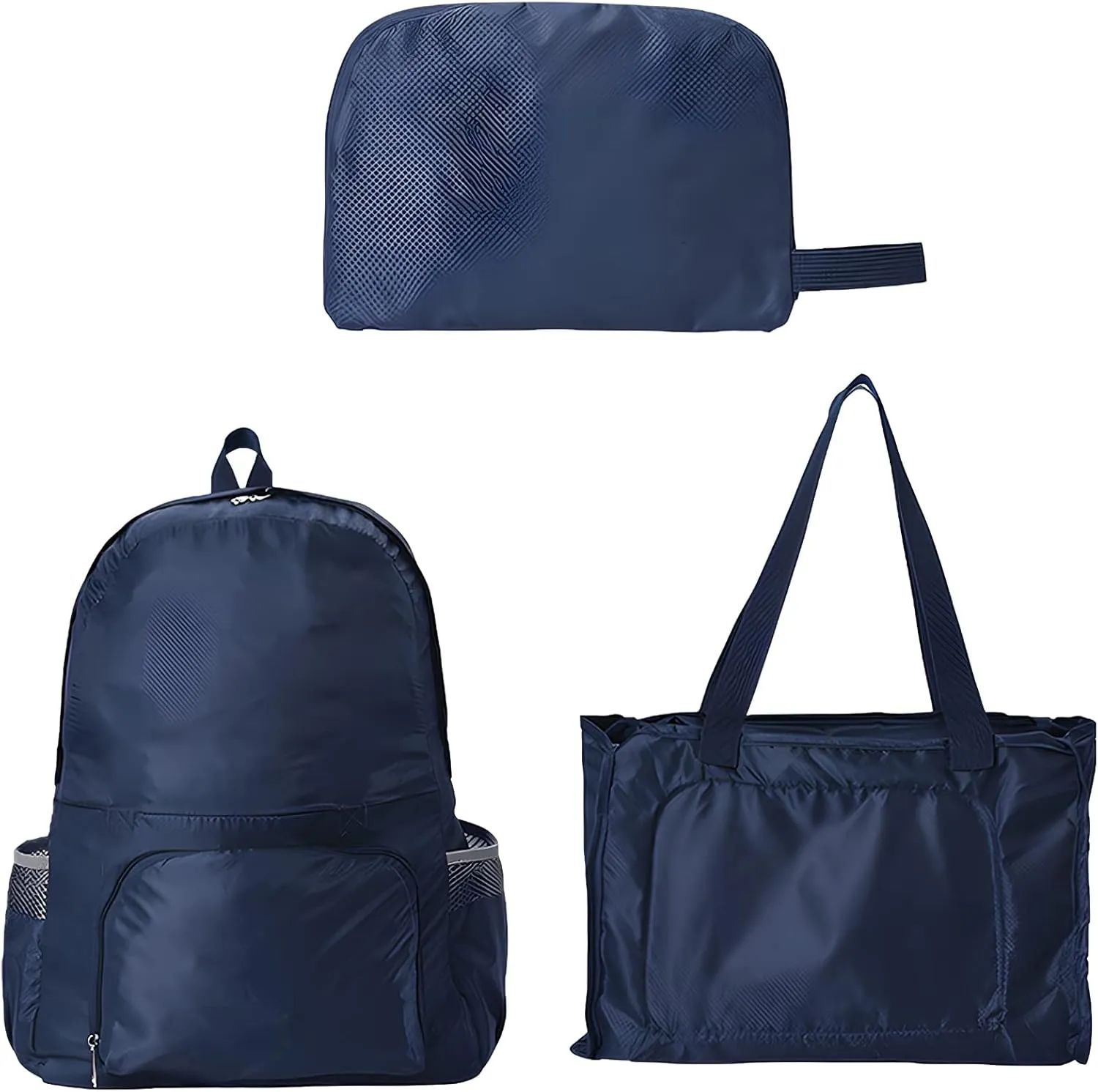 Foldable Backpack for Travel 20L Packable Daypack Lightweight Water Resistant for Outdoor Sports Travel Hiking Camping Blue