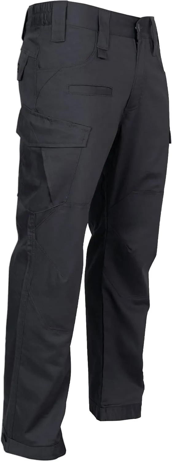 FR Pants for Men Ripstop Flame/Water Resistant Lightweight Cargo Pants Boot Cut CAT2 NFPA2112 Welding Pants