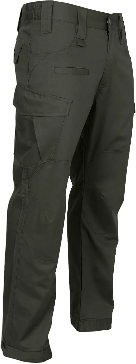 FR Pants for Men Ripstop Flame/Water Resistant Lightweight Cargo Pants Boot Cut CAT2 NFPA2112 Welding Pants