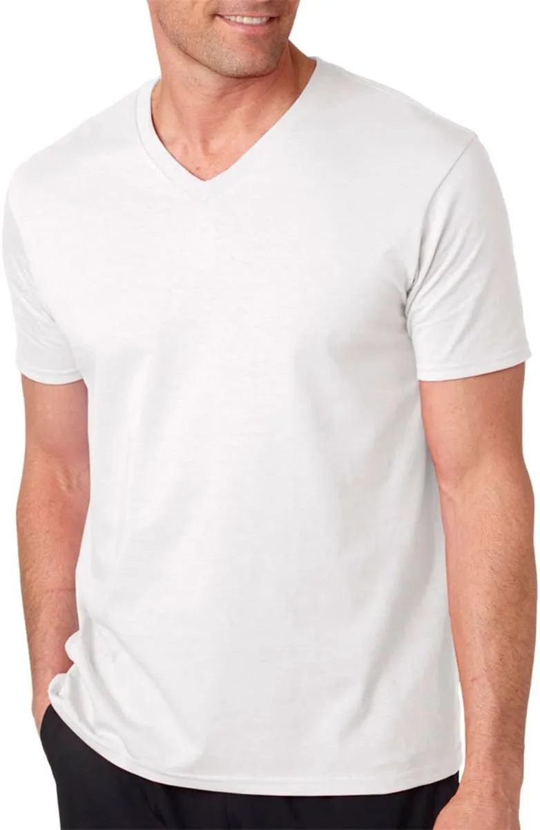 Gildan Men's Soft Style V-Neck T-Shirt