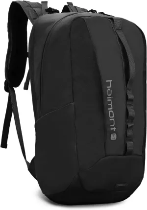 Haimont Small Travel Backpack Hiking Outdoor Everyday Daypack with 3 Compartments Men Women Water Resistant Bag, Casual