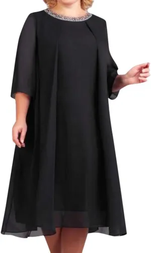 HGOOGY Vintage Dress for Women Casual Cocktail Party Ladies Short Evening Midi Dress Women Plus Long Dressed for