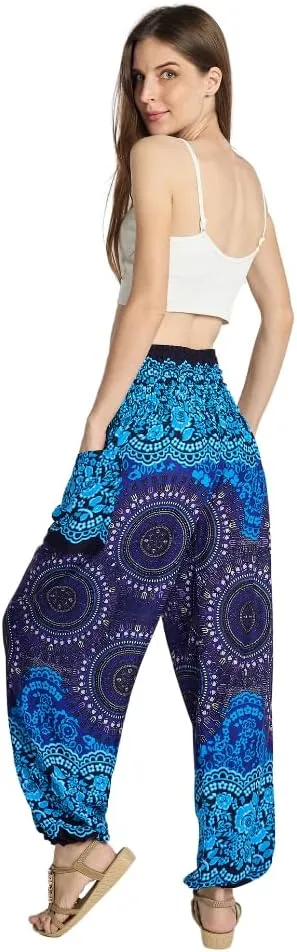 High-Waisted Boho Harem Yoga Pants for Women