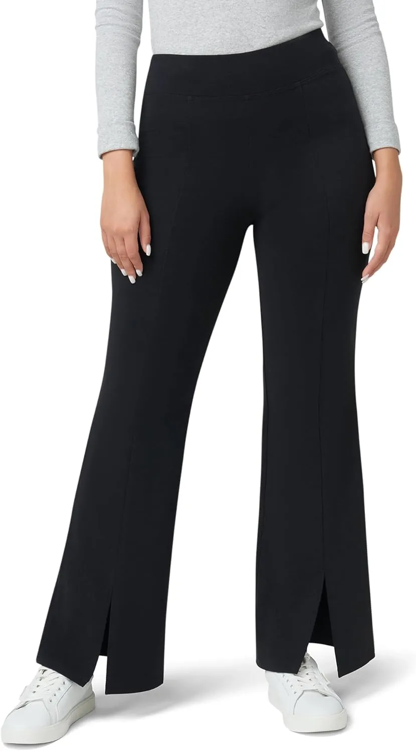 HUE Women's Hi-Rise Flared Yoga Pant