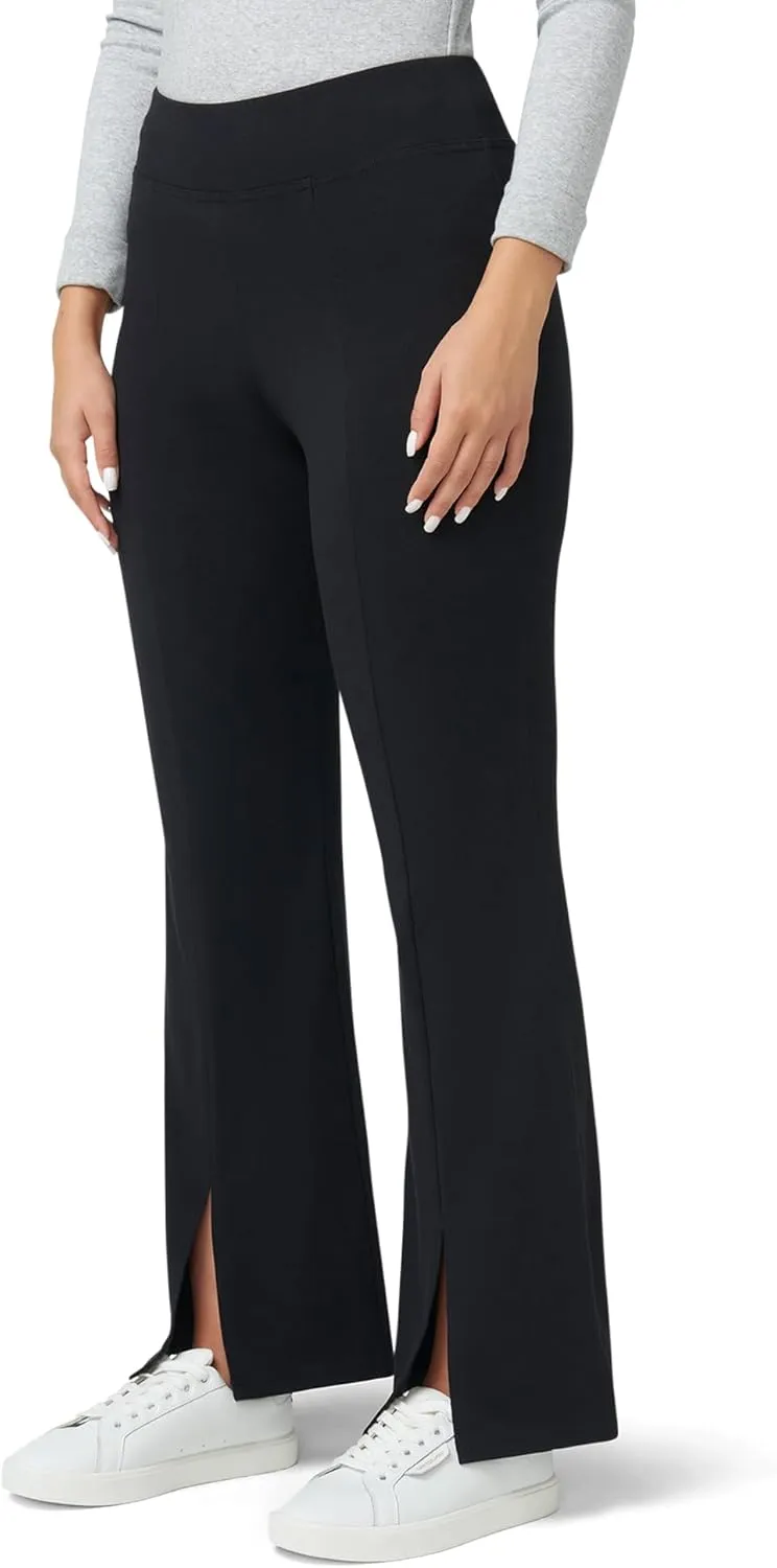 HUE Women's Hi-Rise Flared Yoga Pant