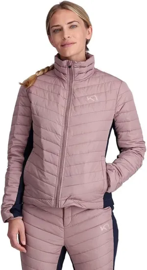 Kari Traa Eva Women's Lightweigh Down Jacket, Water-Resistant Down Sweater, Secure Hand Pockets, Front Zip Design
