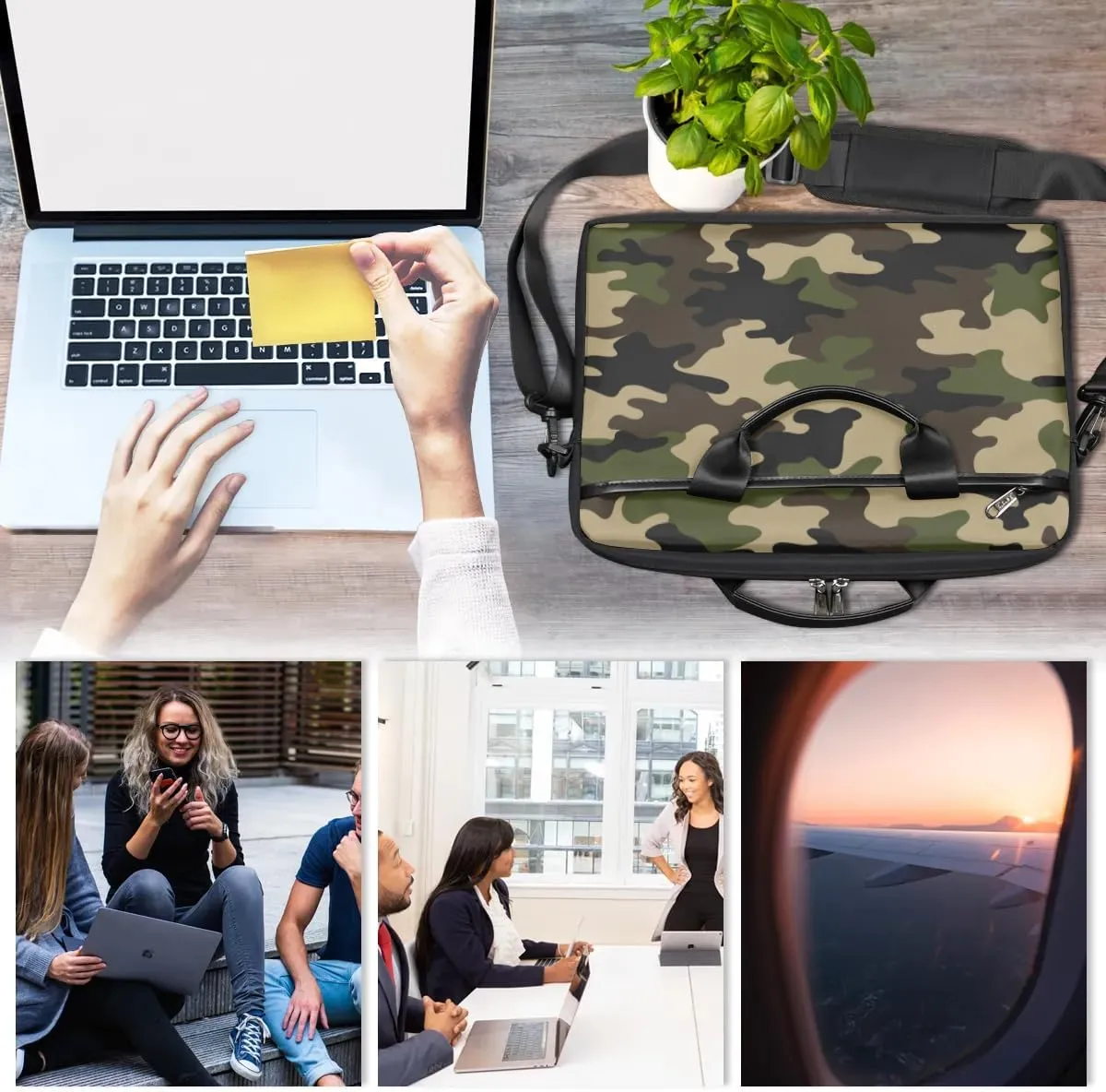 Laptop Case Bag,15.6 inch Laptop Sleeve Bag,Shockproof Protective Computer Cover,Water Resistant Notebook Briefcase25