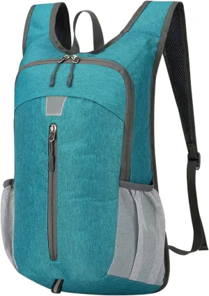 Lightweight Hiking Backpack,Water Resistant Foldable Small Packable Daypack for Women and Men Travel Camping Outdoor. (Green)