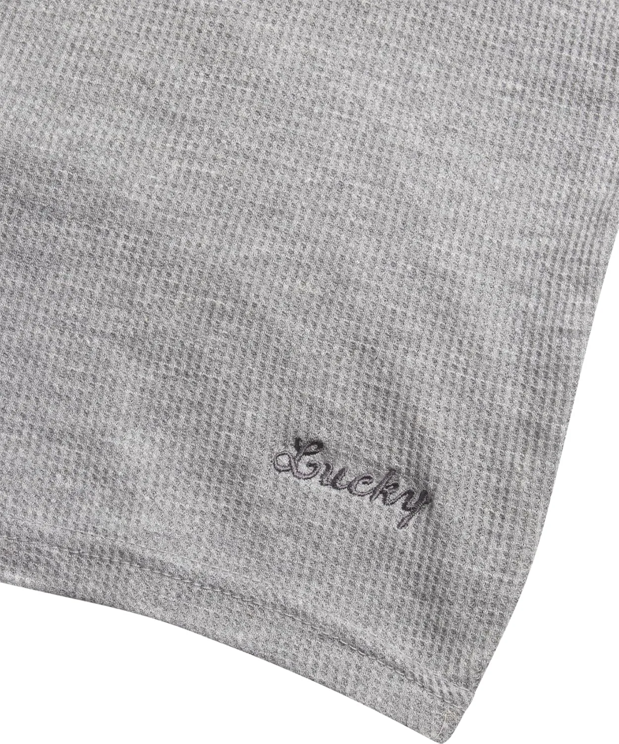 Lucky Brand Men's Henley Shirt - 2 Pack Long Sleeve Cotton Waffle Knit Henley Undershirt - Casual Shirts for Men (Size: S-XL)