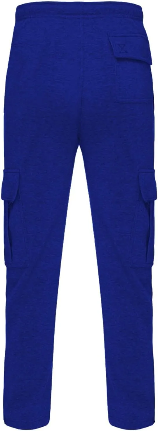 Male Fashion Fitness Trousers Loose Fit Hiking Joggers Outdoor Wearing Pants with Pockets Overalls Sweatpants