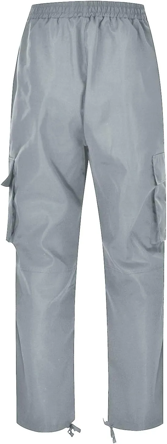 Men's 2023 Autumn Loose Fit Straight Cargo Pants Hiking Outdoor Recreation Pants Joggers Workwear Pants for Men