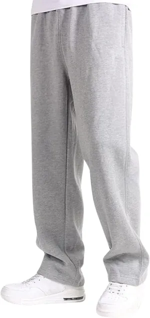 Mens Casual Joggers Pants, Cotton Loose Drawstring Chino Cargo Pants Hiking Outdoor Twill Track Jogging Sweatpants Pants