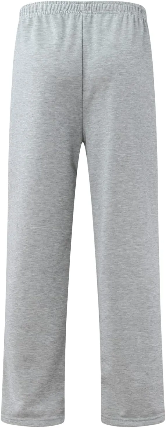 Mens Casual Joggers Pants, Cotton Loose Drawstring Chino Cargo Pants Hiking Outdoor Twill Track Jogging Sweatpants Pants