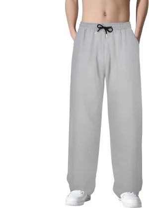 Mens Corduroy Pants Casual Cargo Pants, Drawstring Elastic Waist Baggy Tapered Jogger, Sweatpants with Pockets
