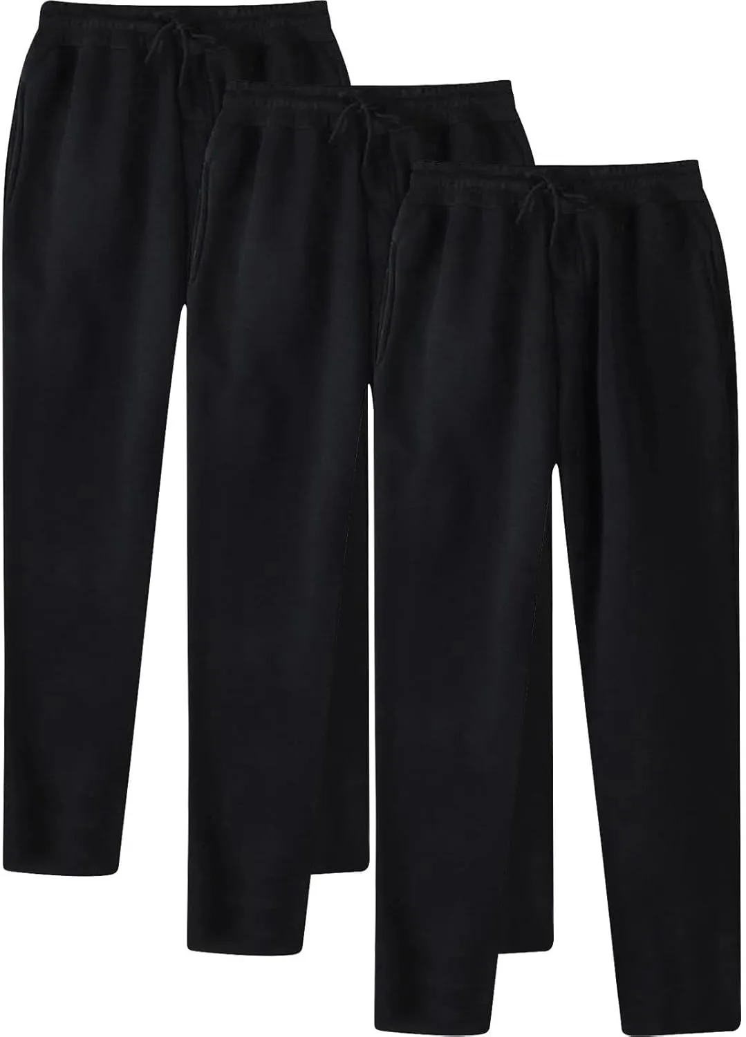 Mens Hip Hop Pants Casual Solid Color Track Cuff Lace Up Workout Pants with Pocket Pcs Pants for Man