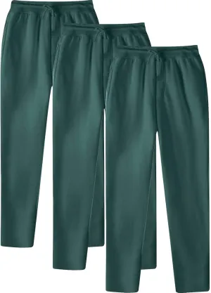 Mens Hip Hop Pants Casual Solid Color Track Cuff Lace Up Workout Pants with Pocket Pcs Pants for Man