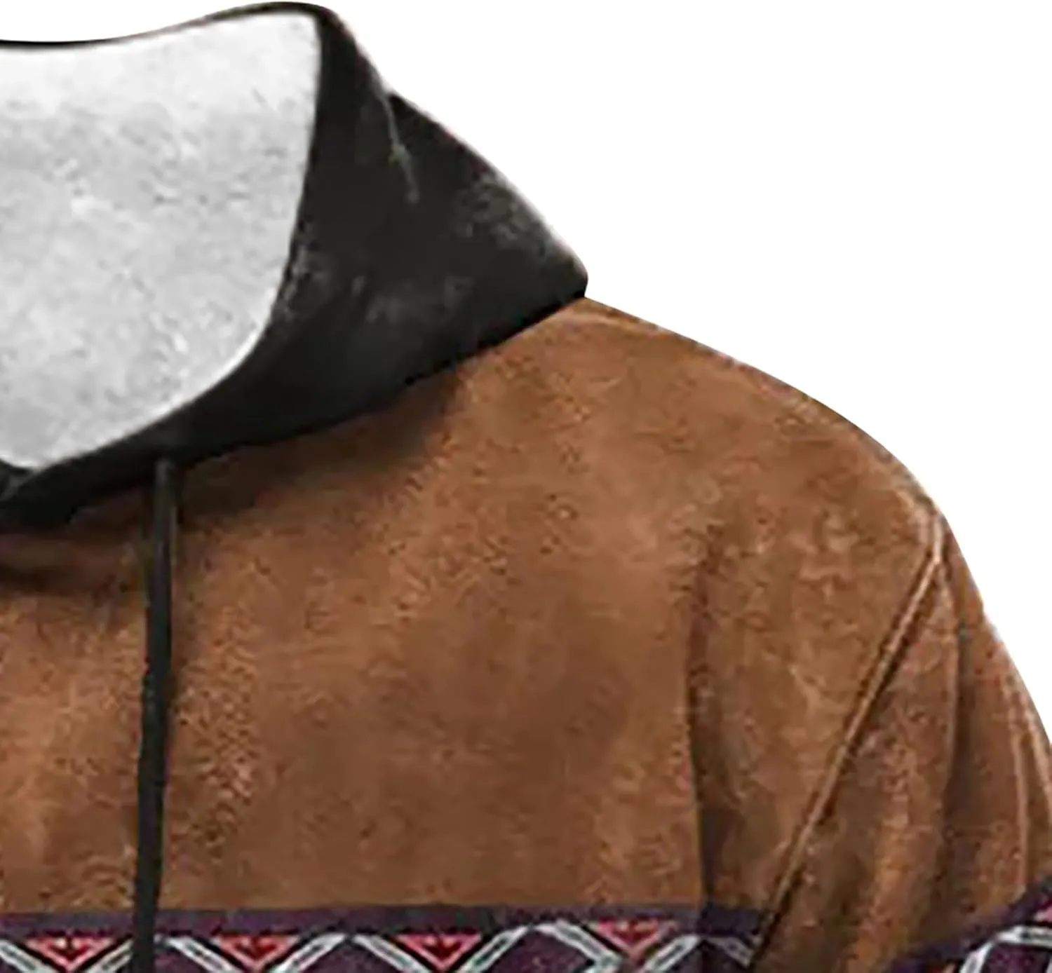 Mens Sweatshirts Winter Vintage Long Sleeve Hoodie Half Zipper Hooded Sweatshirt Top Workwear Multi Pocket Mf Shirt