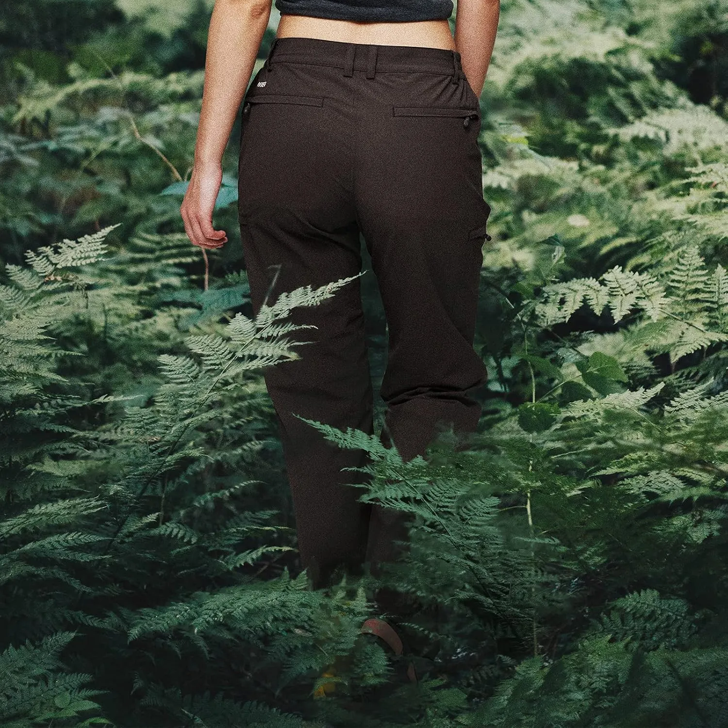 MIER Women's Quick Dry Cargo Pants Lightweight Tactical Hiking Pants with 6 Pockets, Stretchy and Water-Resistant